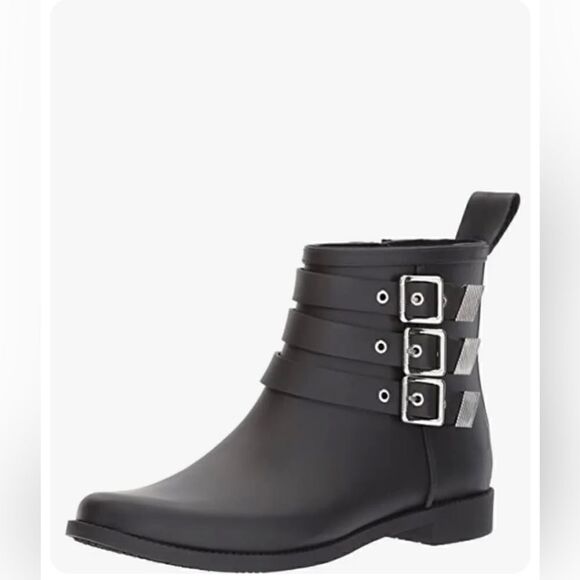 LOEFFLER RANDALL Luxury Zip-Up Nash Rainboots Size 11 Reg $395 - Picture 2 of 13